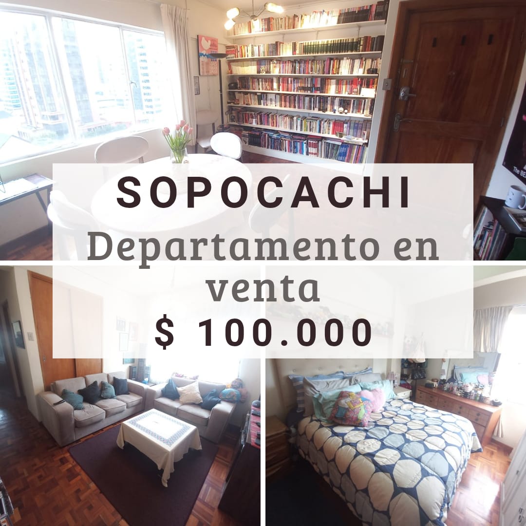 Venta dpto 2d en sopocachi