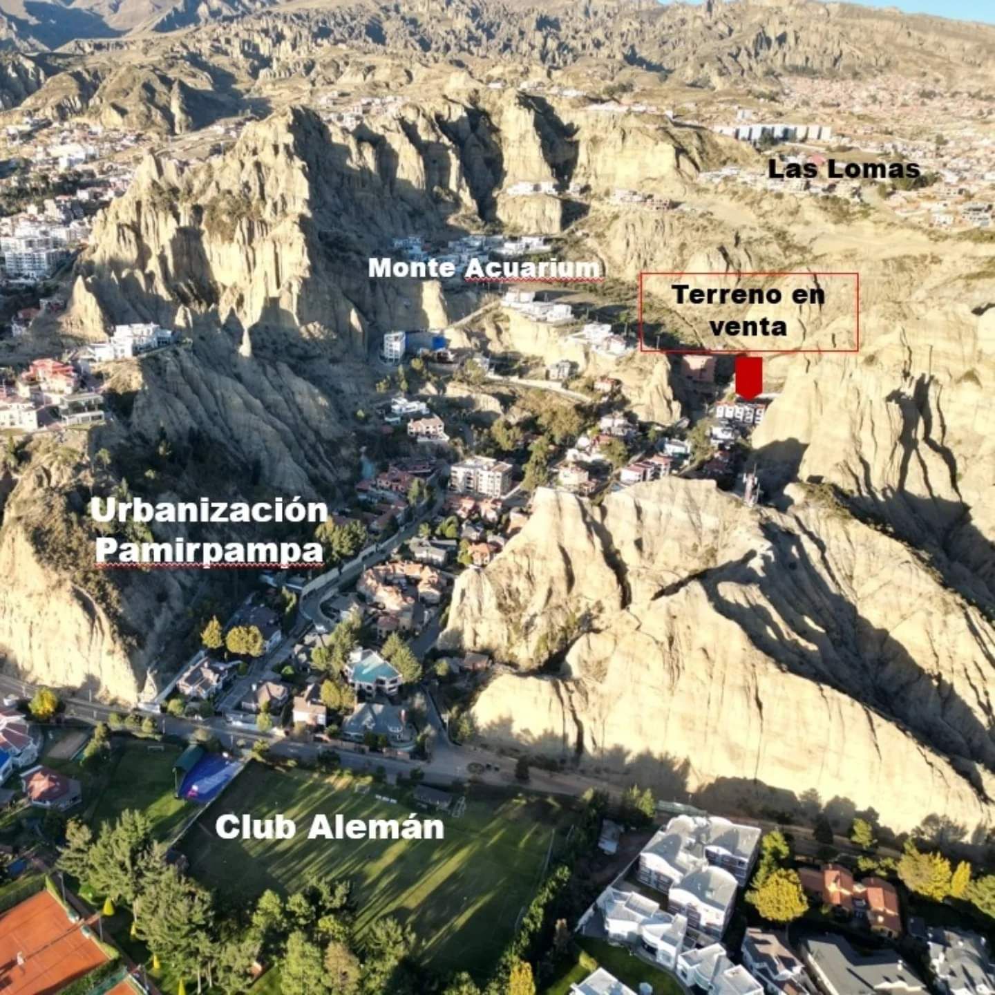 TERRENO EN ACHUMANI SECTOR PAMIRPAMPA